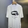 6931a008ccd8ab3d7af93c41 25SS Paris 360 Sunglasses Pattern Short-Sleeve T-Shirt, Grey-White Colorway, Unisex Design, Full Size In Stock