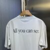 6931a008ccd8ab3d7af93c46 25SS Paris 360 Sunglasses Pattern Short-Sleeve T-Shirt, Grey-White Colorway, Unisex Design, Full Size In Stock