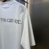 6931a008ccd8ab3d7af93c47 25SS Paris 360 Sunglasses Pattern Short-Sleeve T-Shirt, Grey-White Colorway, Unisex Design, Full Size In Stock