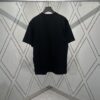 Paris 25ss New Arrival Inside-Out Washed Black Vintage Poplin Knit T-Shirt, Medium Fit
