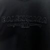 Paris 25ss New Arrival Inside-Out Washed Black Vintage Poplin Knit T-Shirt, Medium Fit