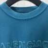 Paris 25SS New Arrival Inside-Out Washed White Vintage Plain Knit T-Shirt, Medium Fit