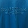 Paris 25SS New Arrival Inside-Out Washed White Vintage Plain Knit T-Shirt, Medium Fit