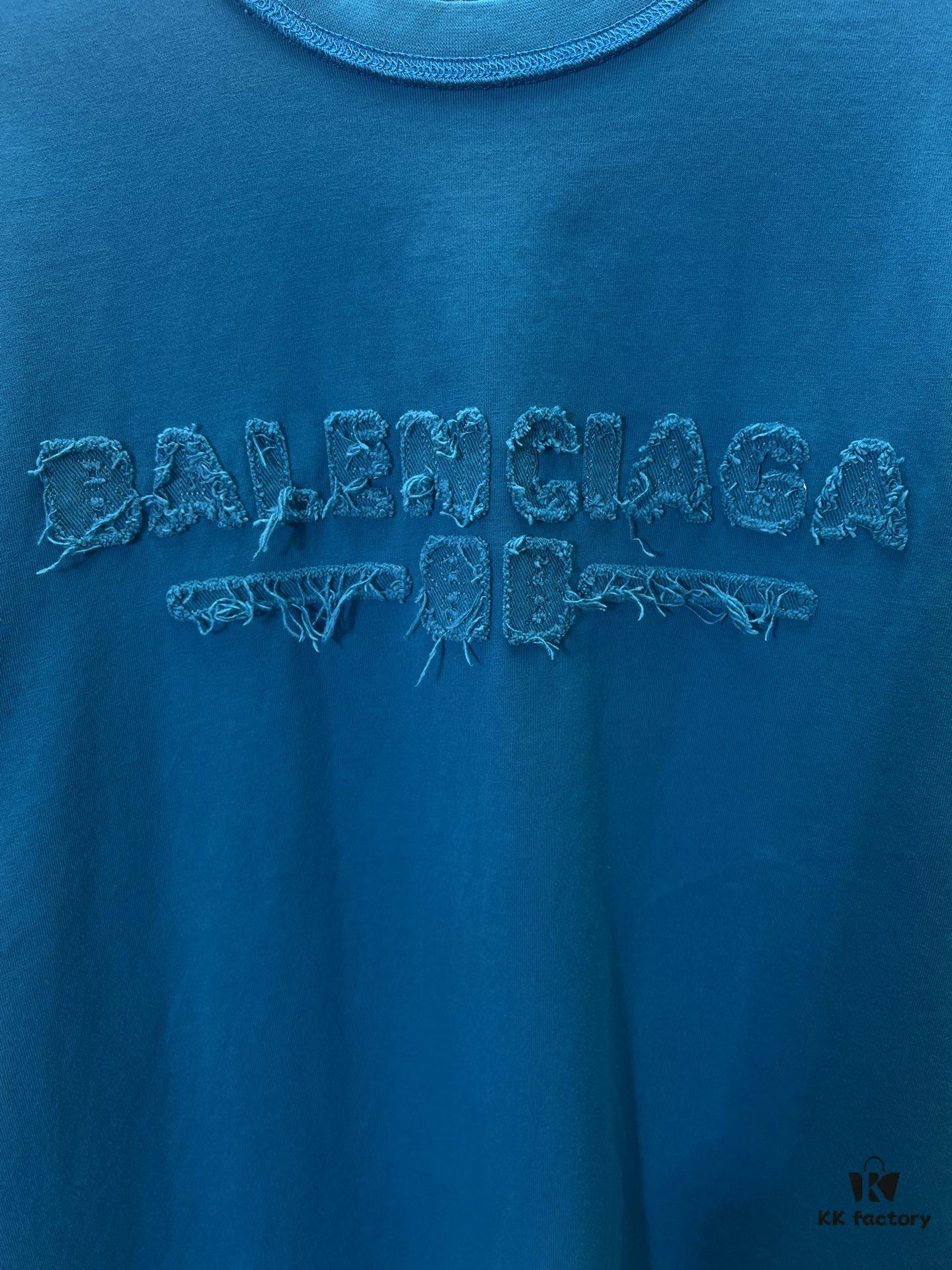 Paris 25SS New Arrival Inside-Out Washed White Vintage Plain Knit T-Shirt, Medium Fit