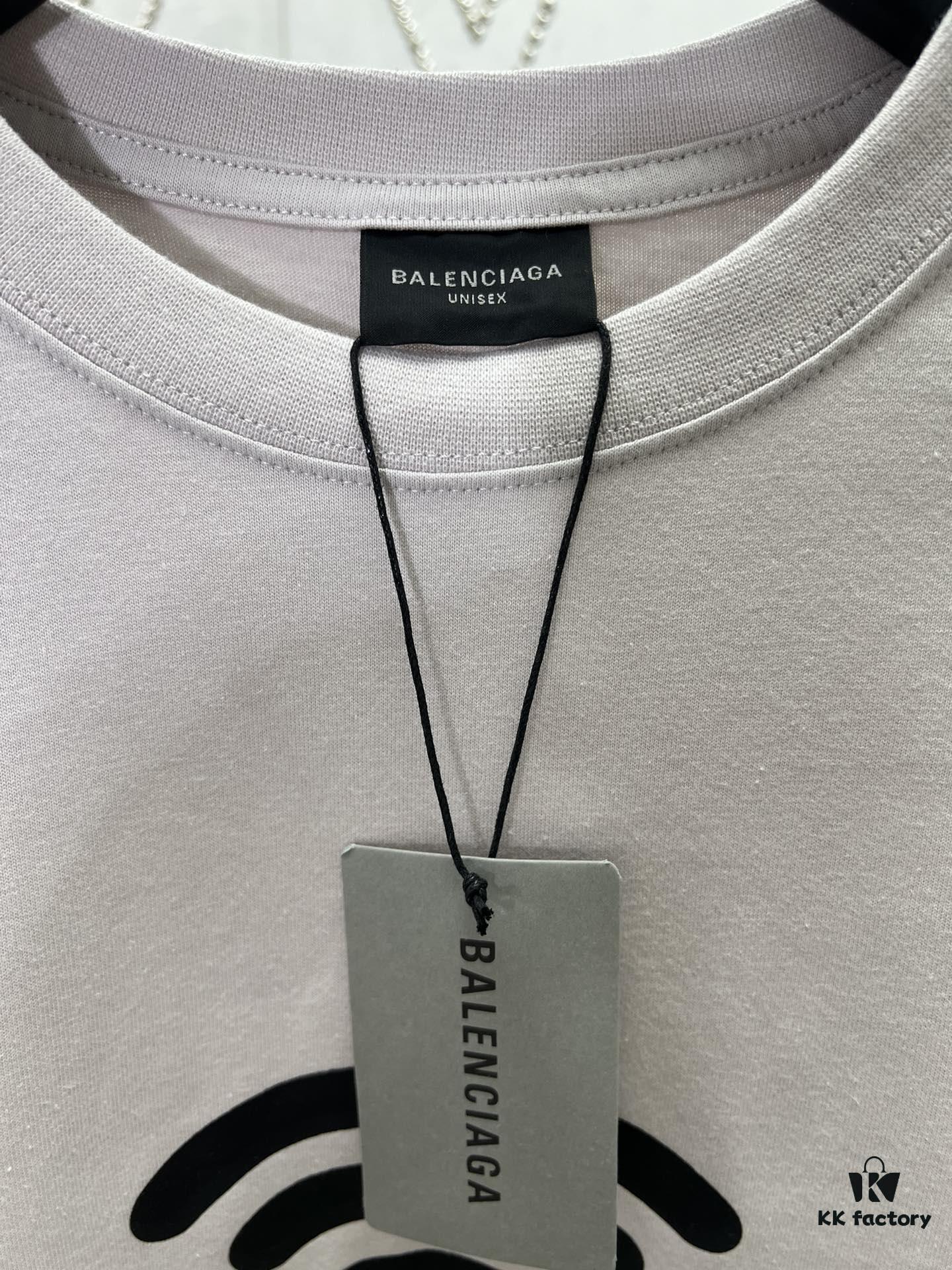 Balenciaga 24SS Summer New Love WiFi Letter Print T-Shirt Unisex