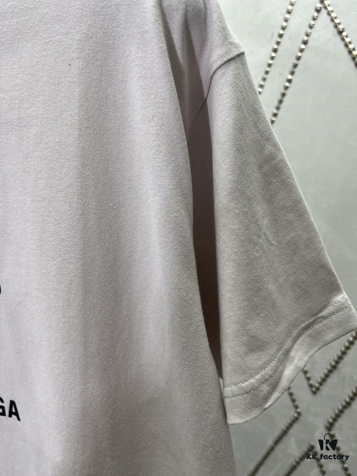Balenciaga 24SS Summer New Love WiFi Letter Print T-Shirt Unisex