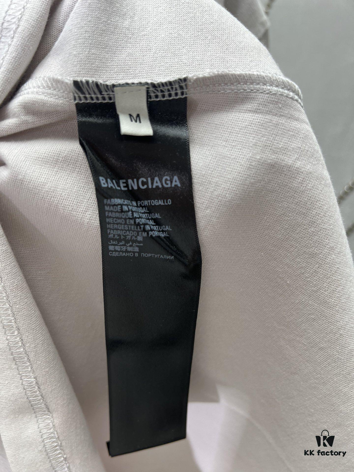 Balenciaga 24SS Summer New Love WiFi Letter Print T-Shirt Unisex
