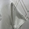 Paris 24SS New Arrival Round Letter Print Short Sleeve T-Shirt! High Version! Unisex