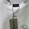 Paris 24SS New Arrival Round Letter Print Short Sleeve T-Shirt! High Version! Unisex