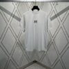 Paris 25SS New Arrival Round Neck Double C Pattern Embroidered Short Sleeve T-Shirt, Unisex