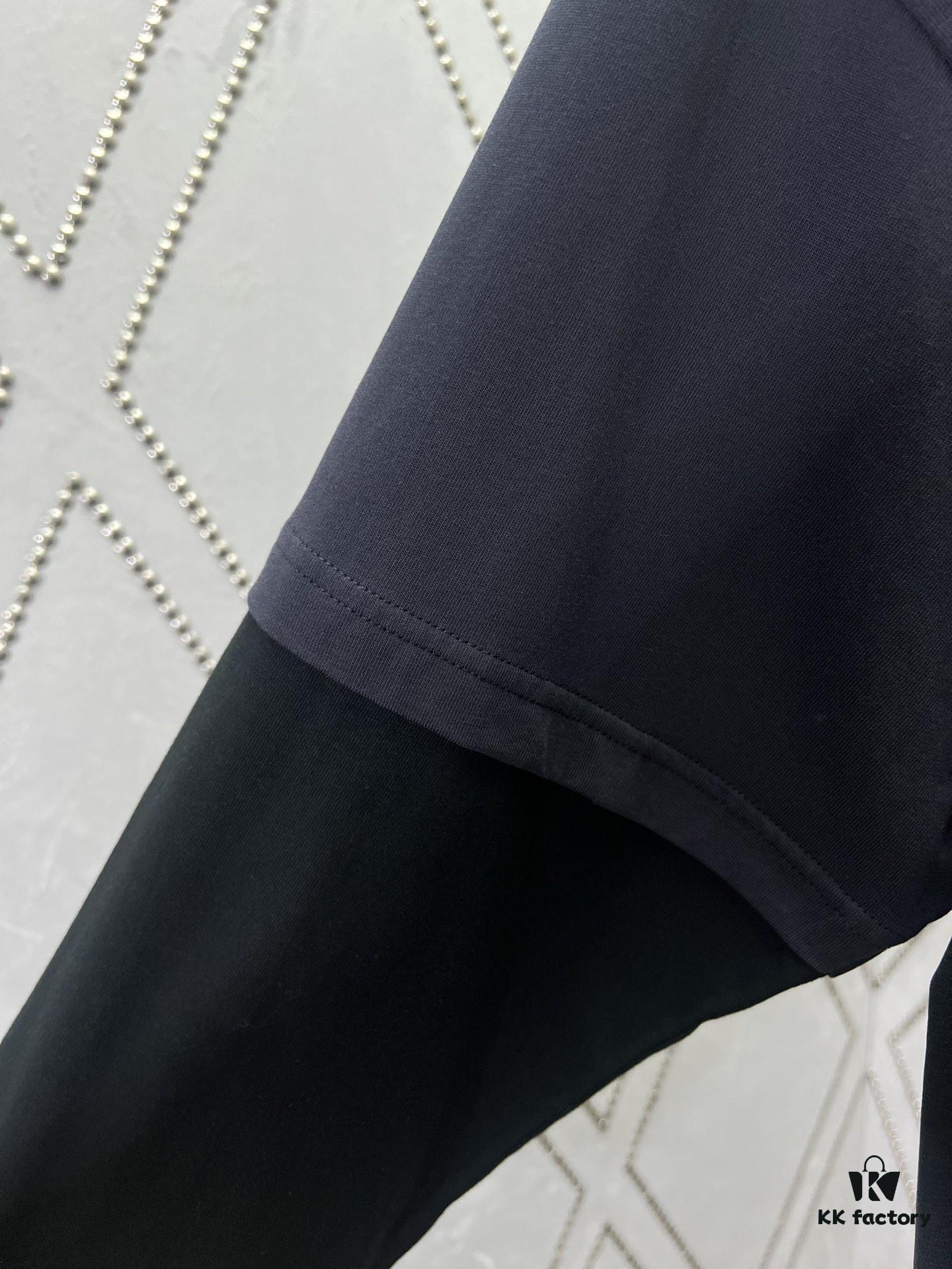 Paris 25ss New Arrival Under Armour® Black Athletic Mesh Three-Layer T-Shirt