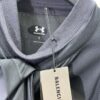 Paris 25ss New Arrival Under Armour® Black Athletic Mesh Three-Layer T-Shirt