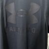 Paris 25ss New Arrival Under Armour® Black Athletic Mesh Three-Layer T-Shirt
