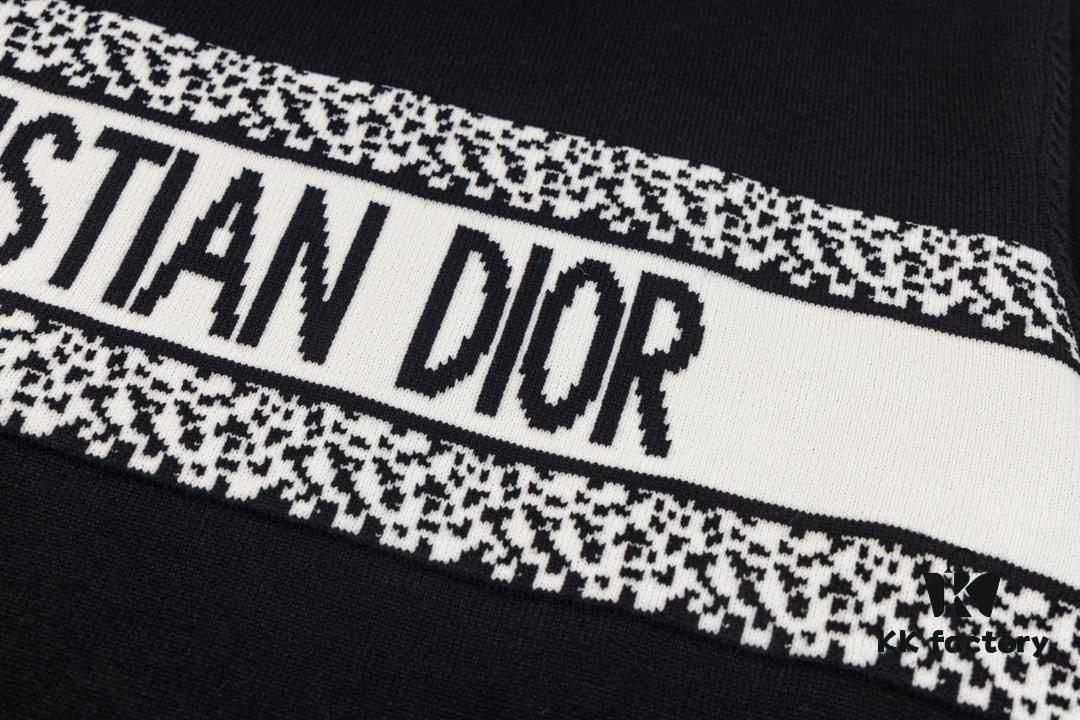 6931a00dccd8ab3d7af93cb0 New Dior DIOR 2024 Latest Jacquard Knit Long Sleeve Sweater Unisex