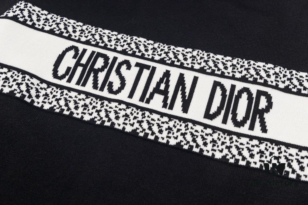 6931a00dccd8ab3d7af93cb1 New Dior DIOR 2024 Latest Jacquard Knit Long Sleeve Sweater Unisex