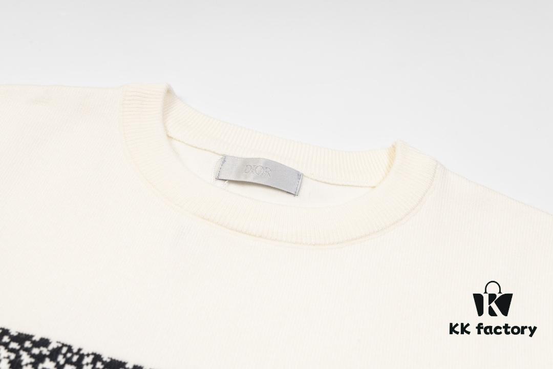 6931a00eccd8ab3d7af93cb9 Dior 2024 New Arrival Jacquard Knit Long Sleeve Sweater Unisex, Classic Elastic Slim-Fit T-Shirt Short Sleeve, Exquisite Craftsmanship, Smooth and Breathable Fabric, High-Quality Fine Knitwear with Soft Skin-Feel