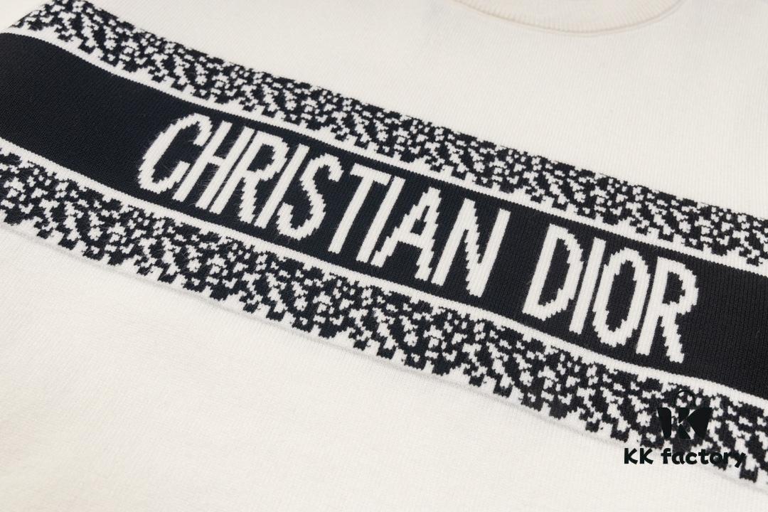 6931a00eccd8ab3d7af93cbc Dior 2024 New Arrival Jacquard Knit Long Sleeve Sweater Unisex, Classic Elastic Slim-Fit T-Shirt Short Sleeve, Exquisite Craftsmanship, Smooth and Breathable Fabric, High-Quality Fine Knitwear with Soft Skin-Feel