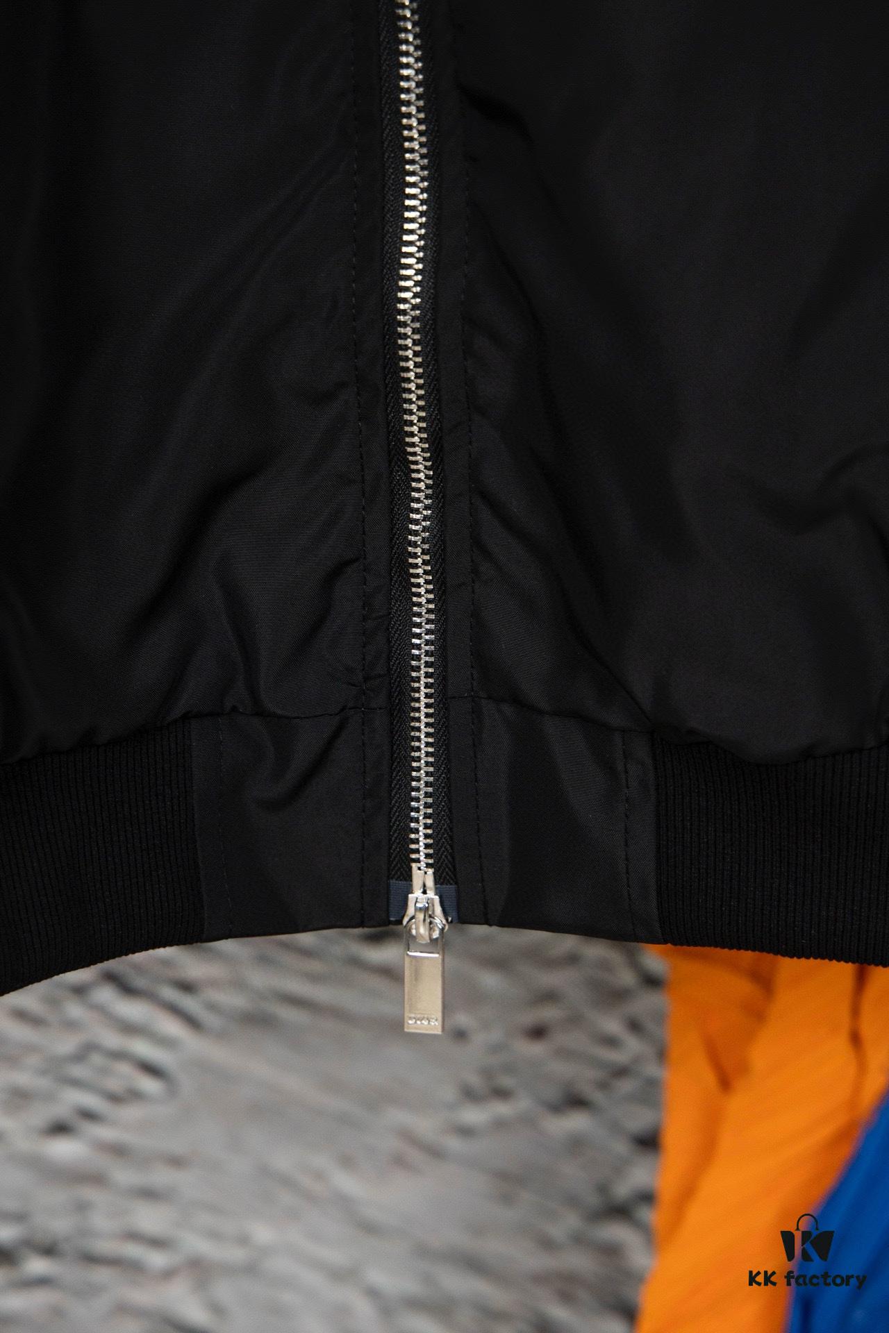 DIOR Pilot Jacket with Back Cursive Letter Embroidery CD2023SS Unisex