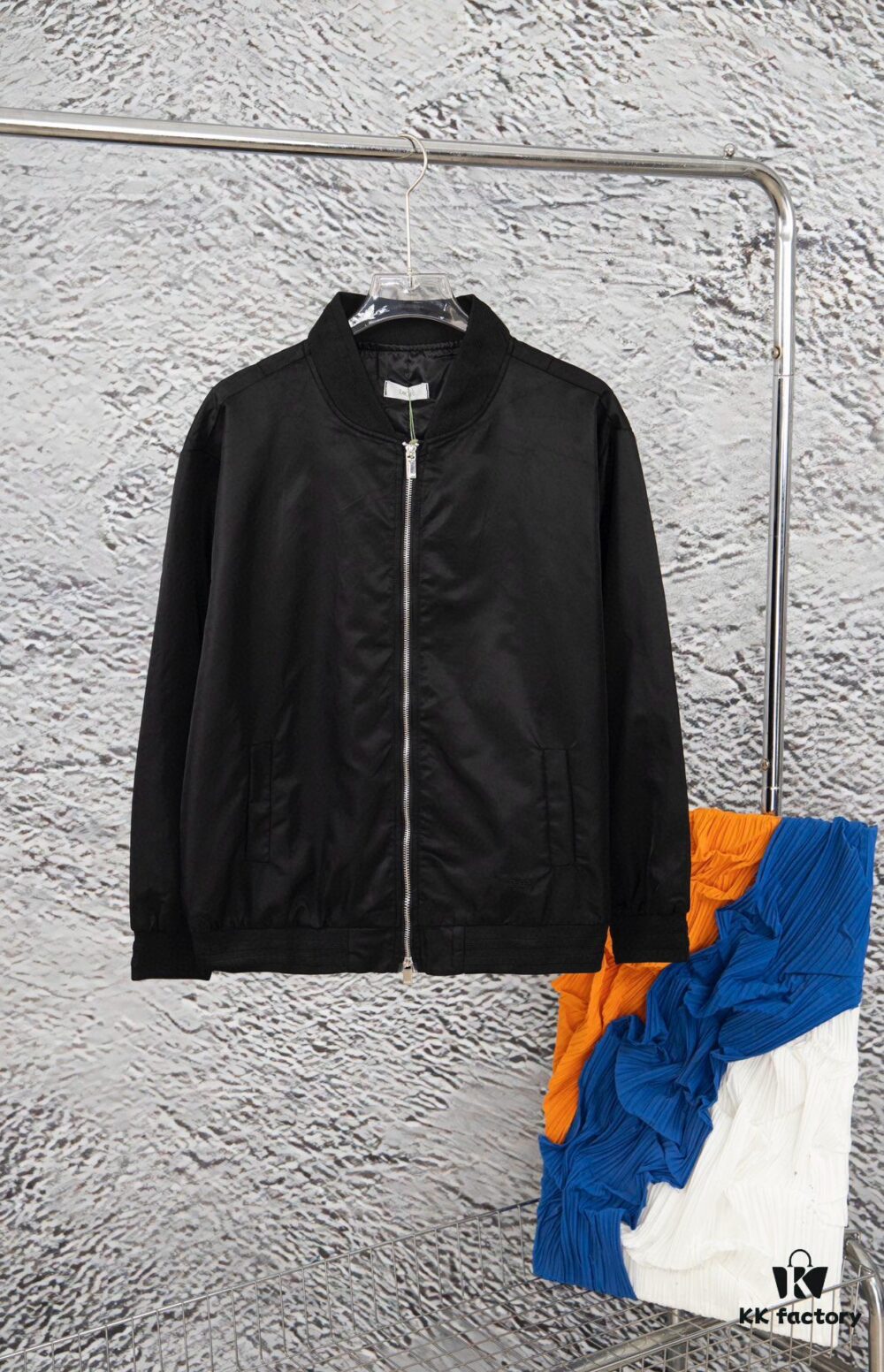 DIOR 2023SS Embroidered Back Pilot Jacket