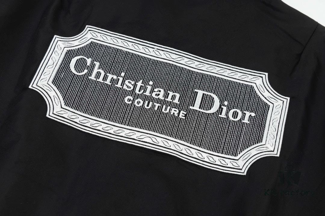DIOR 2023SS Embroidered Back Pilot Jacket