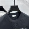 6931a013ccd8ab3d7af93d31 Christian Dior Dior 2025 FW Spring/Summer New Arrival Round Neck T-Shirt for Layering or Outerwear, 3D Logo Slightly Oversized Short-Sleeve 260g Active Cotton Tee