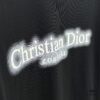 6931a014ccd8ab3d7af93d34 Christian Dior Dior 2025 FW Spring/Summer New Arrival Round Neck T-Shirt for Layering or Outerwear, 3D Logo Slightly Oversized Short-Sleeve 260g Active Cotton Tee