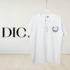 6931a016ccd8ab3d7af93d64 Dior Collaboration Embroidered Cat Short Sleeve T-Shirt