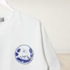 6931a016ccd8ab3d7af93d67 Dior Collaboration Embroidered Cat Short Sleeve T-Shirt