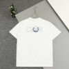 6931a016ccd8ab3d7af93d6f High Version Dior Collaboration Embroidered Cat Short Sleeve T-Shirt