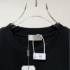 6931a017ccd8ab3d7af93d79 Dior Collaborative Embroidered Cat Short Sleeve T-Shirt in Premium Washed Cotton