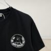 6931a017ccd8ab3d7af93d7a Dior Collaborative Embroidered Cat Short Sleeve T-Shirt in Premium Washed Cotton