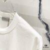 6931a018ccd8ab3d7af93d8d DIOR 320g Crew Neck Short Sleeve T-Shirt with Classic CD Silver Logo Embroidery
