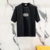 6931a018ccd8ab3d7af93d94 DIOR 320g Crew Neck Short Sleeve T-Shirt with Classic CD Silver Logo Embroidery
