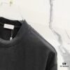 6931a018ccd8ab3d7af93d96 DIOR 320g Crew Neck Short Sleeve T-Shirt with Classic CD Silver Logo Embroidery