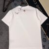 DIOR Short-Sleeve T-Shirt with Embroidery