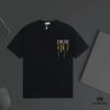 6931a01cccd8ab3d7af93dc8 DIOR Logo Print Short Sleeve T-Shirt - Premium 320g Fabric