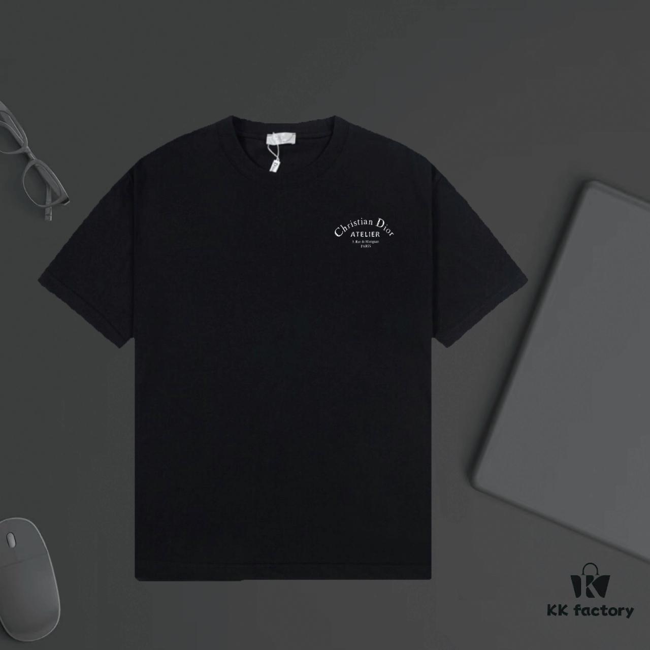 6931a020ccd8ab3d7af93dd4 DIOR Logo Print Heavyweight T-Shirt 320g P70