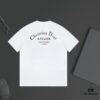 DIOR Logo Print Short Sleeve T-Shirt - Premium 320g Fabric, Unisex Stylish and Versatile