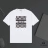 6931a021ccd8ab3d7af93dd9 DIOR P70 Letter Print Short Sleeve T-Shirt Heavyweight 320g Garment-Dyed Fabric Comfortable Feel Unisex Stylish and Versatile Essential Wear