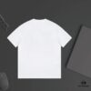 DIOR Letter-Print Colorblock Short-Sleeve T-Shirt for Unisex