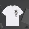 6931a024ccd8ab3d7af93de7 DIOR Letter Print Short Sleeve T-Shirt, Custom 240g Garment-Dyed Fabric, Soft Touch, Stylish and Versatile Unisex Design