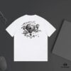 6931a024ccd8ab3d7af93dea DIOR 1947 Balloon Letter Print Short Sleeve T-Shirt Custom 240g Dyed Fabric Comfortable Fit Unisex Stylish and Versatile Essential Wear