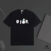 6931a025ccd8ab3d7af93ded DIOR Letter Multicolor Bear Print Short Sleeve T-Shirt