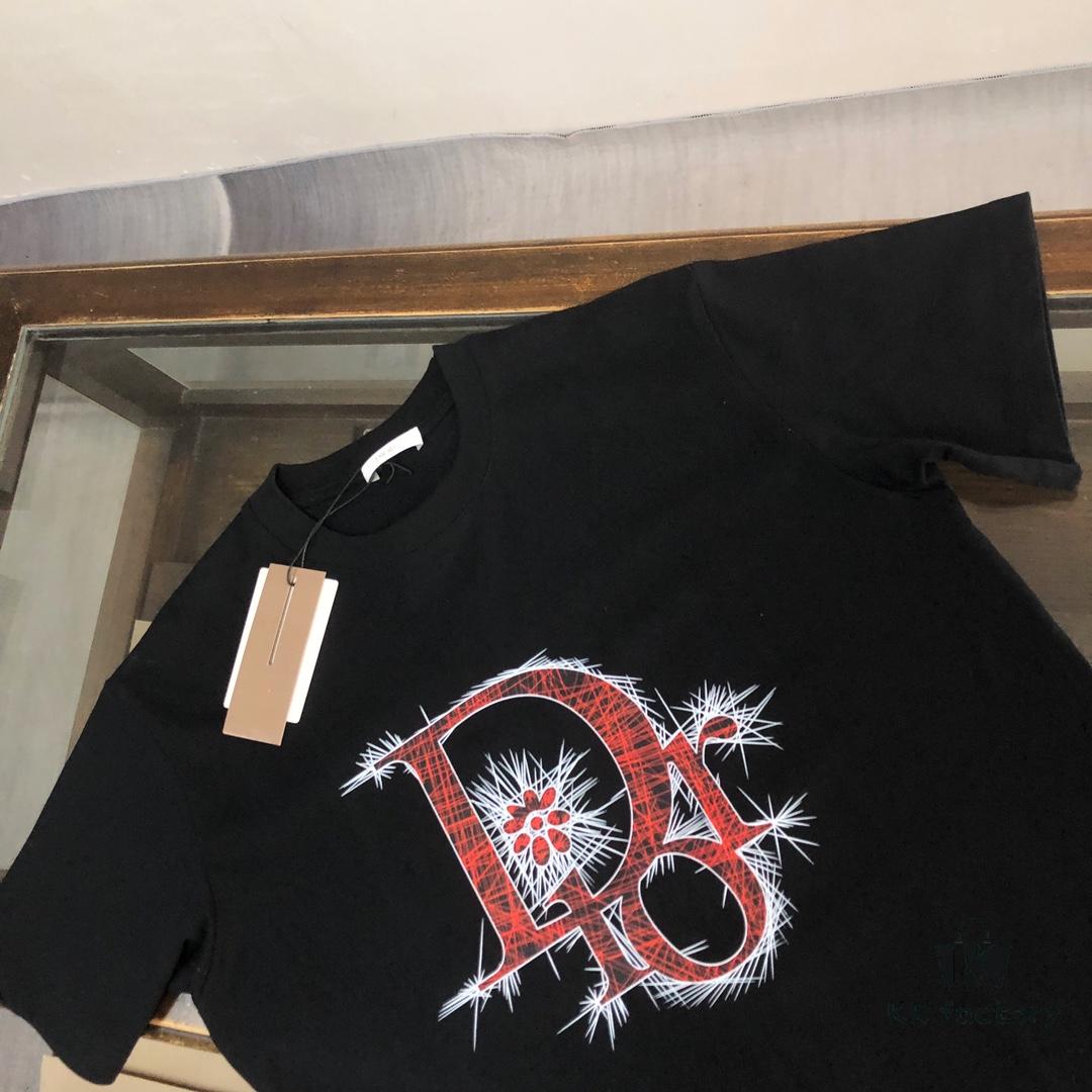 DIOR 25SS Summer New Arrival Round Neck Short Sleeve T-Shirt