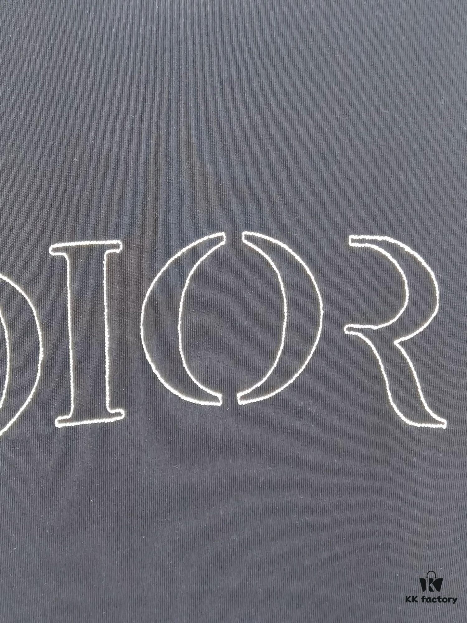 6931a02accd8ab3d7af93e36 Dior D'OR (Embroidered Top-tier Version, Different from Standard Stock) Short Sleeve T-Shirt