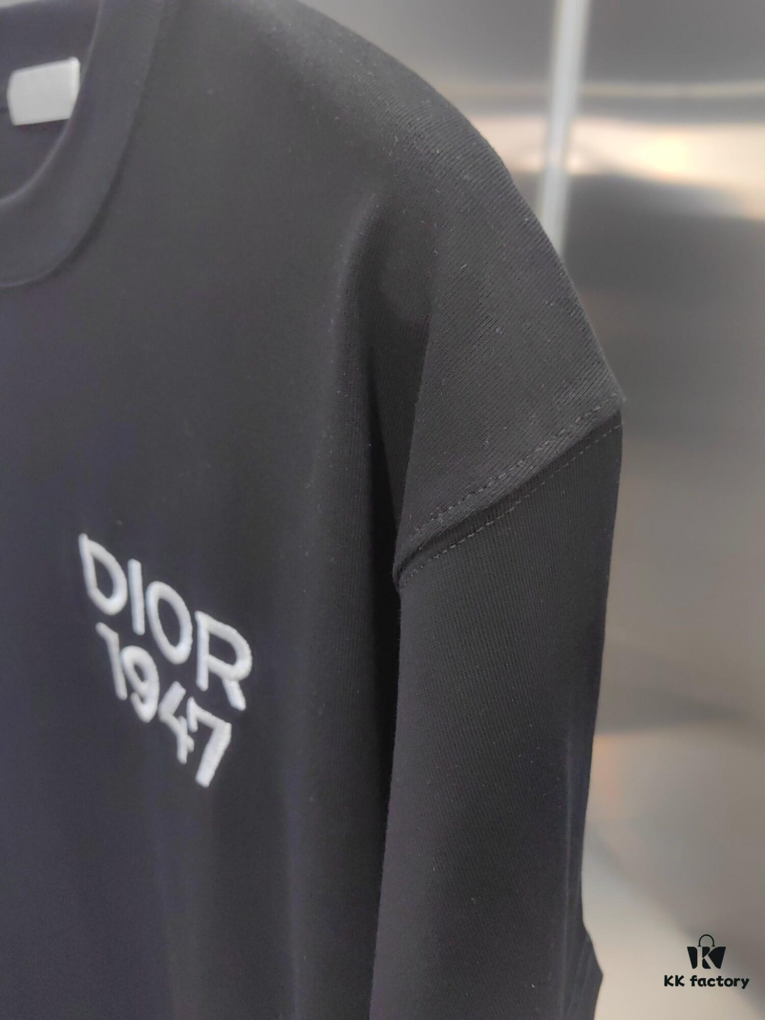 6931a02bccd8ab3d7af93e4a Dior D'Or (Embroidered Premium Version, Different from Standard Stock) Short Sleeve T-Shirt