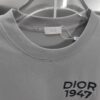 Dior D'Or (Embroidered Top-tier Version, Different from Standard Stock) Short Sleeve T-Shirt