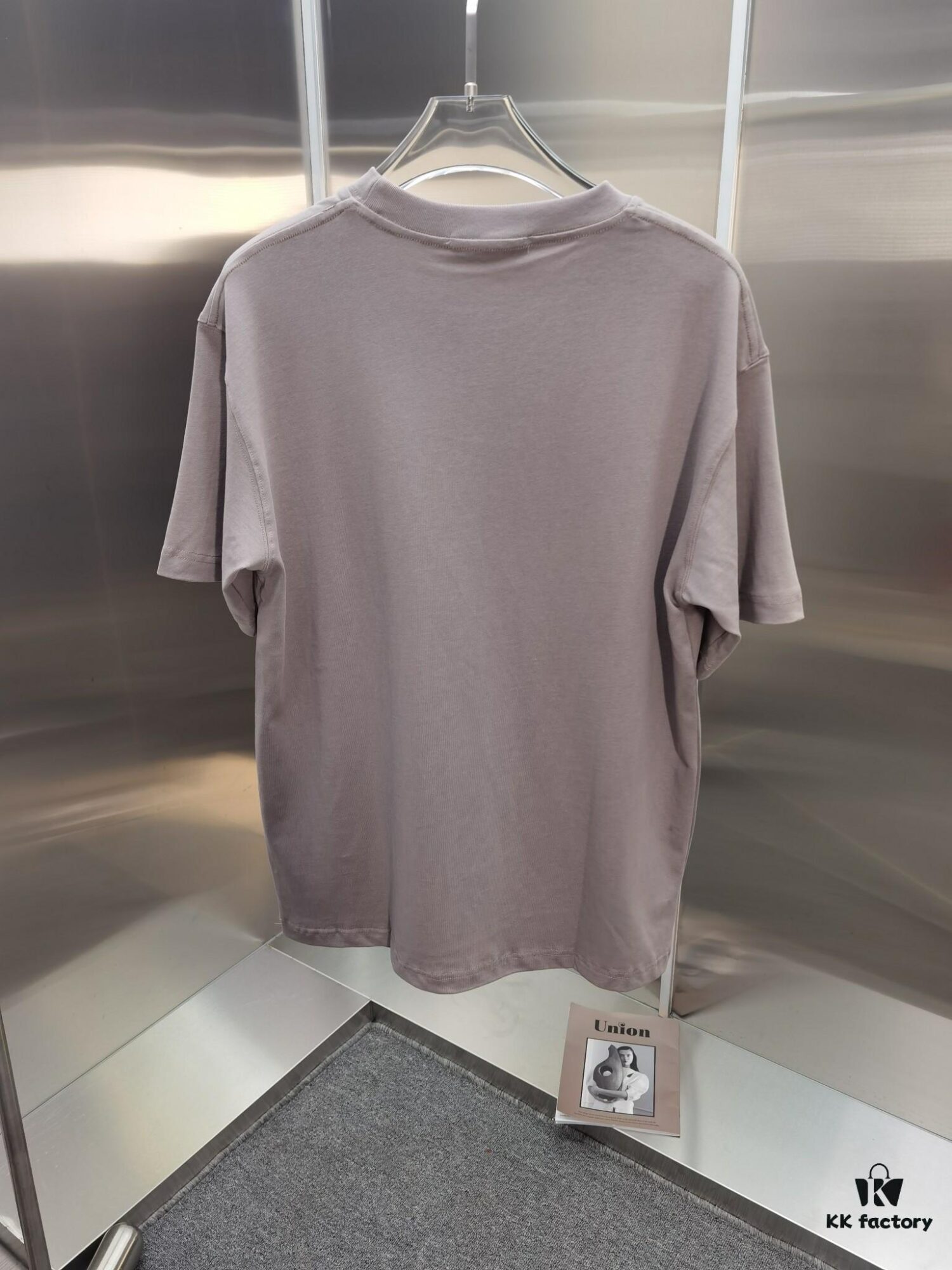 6931a02dccd8ab3d7af93e76 Dior D'Or (Embroidered Premium Version, Distinct from Standard Stock) Short Sleeve T-Shirt 300g Double Yarn 100% Cotton Unisex Design in Black, White, Grey, and Angora Red