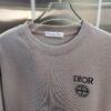 6931a02dccd8ab3d7af93e77 Dior D'Or (Embroidered Premium Version, Distinct from Standard Stock) Short Sleeve T-Shirt 300g Double Yarn 100% Cotton Unisex Design in Black, White, Grey, and Angora Red