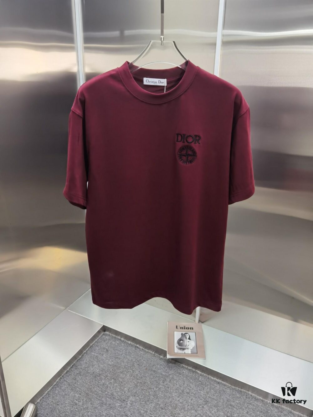 6931a02dccd8ab3d7af93e7b Dior D'Or (Embroidered Premium Version, Different from Standard Stock) Short Sleeve T-Shirt